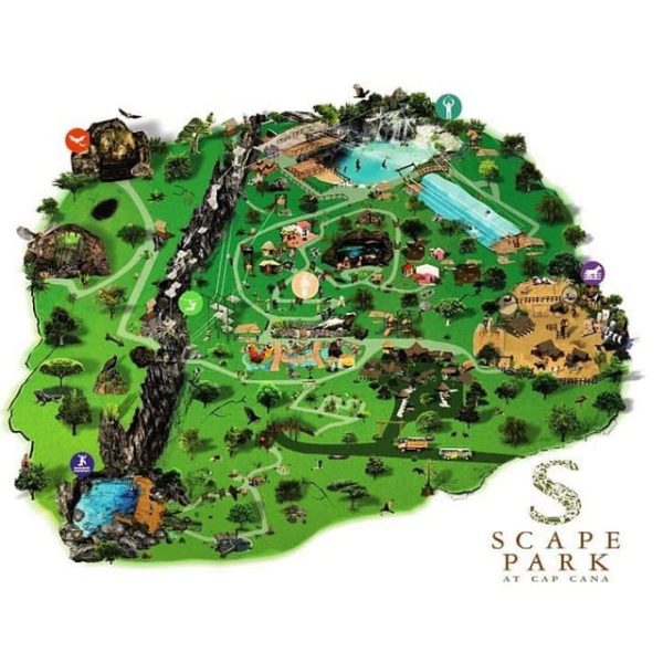 Punta Cana: Scape Park Tour Full Admission with Transfer