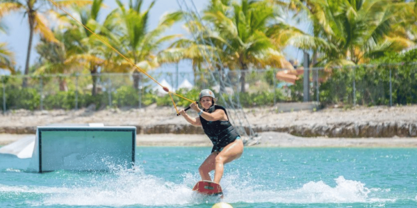 Punta Cana: Caribbean Lake Water Park Ticket with Transfers